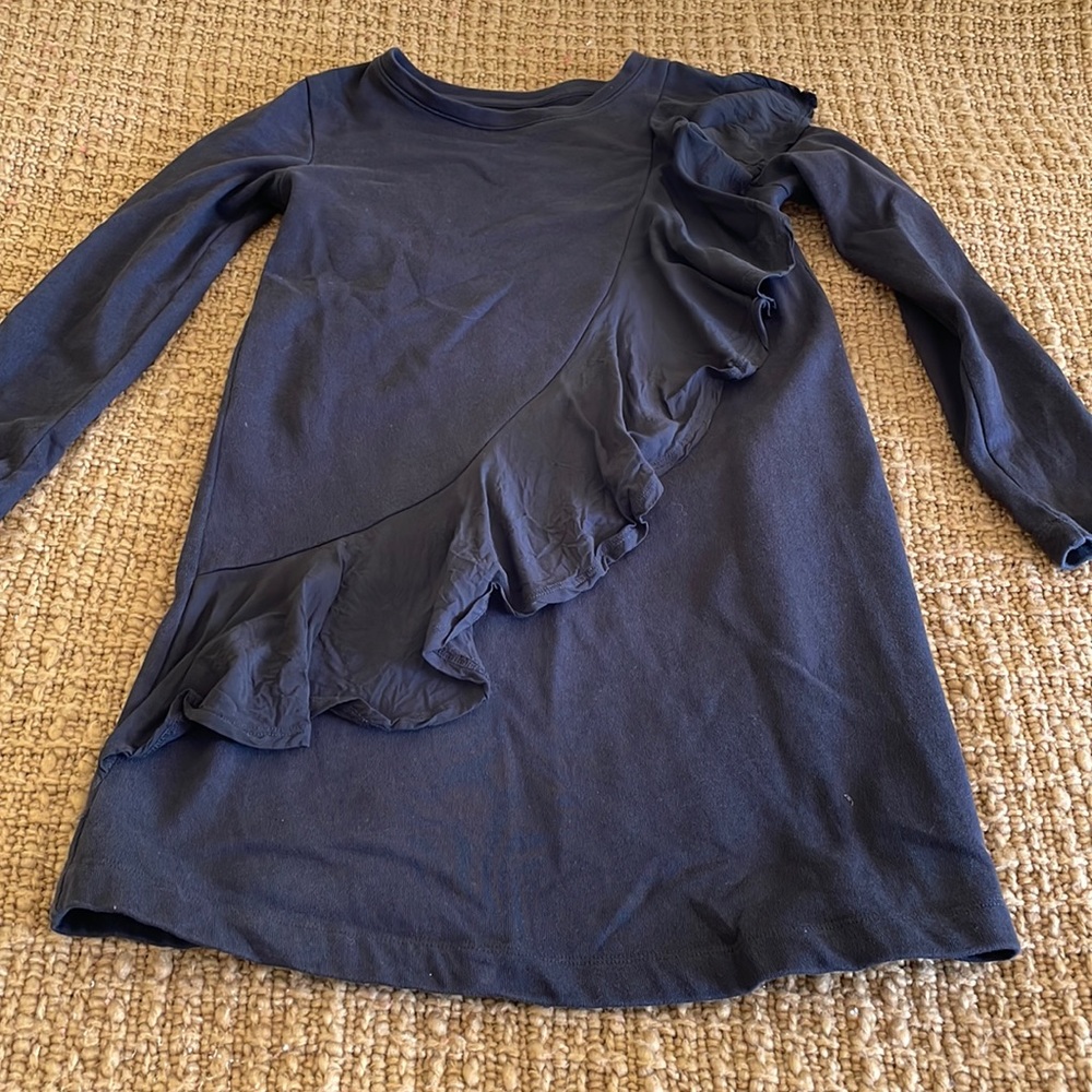 Adorable Black Cotton Dress